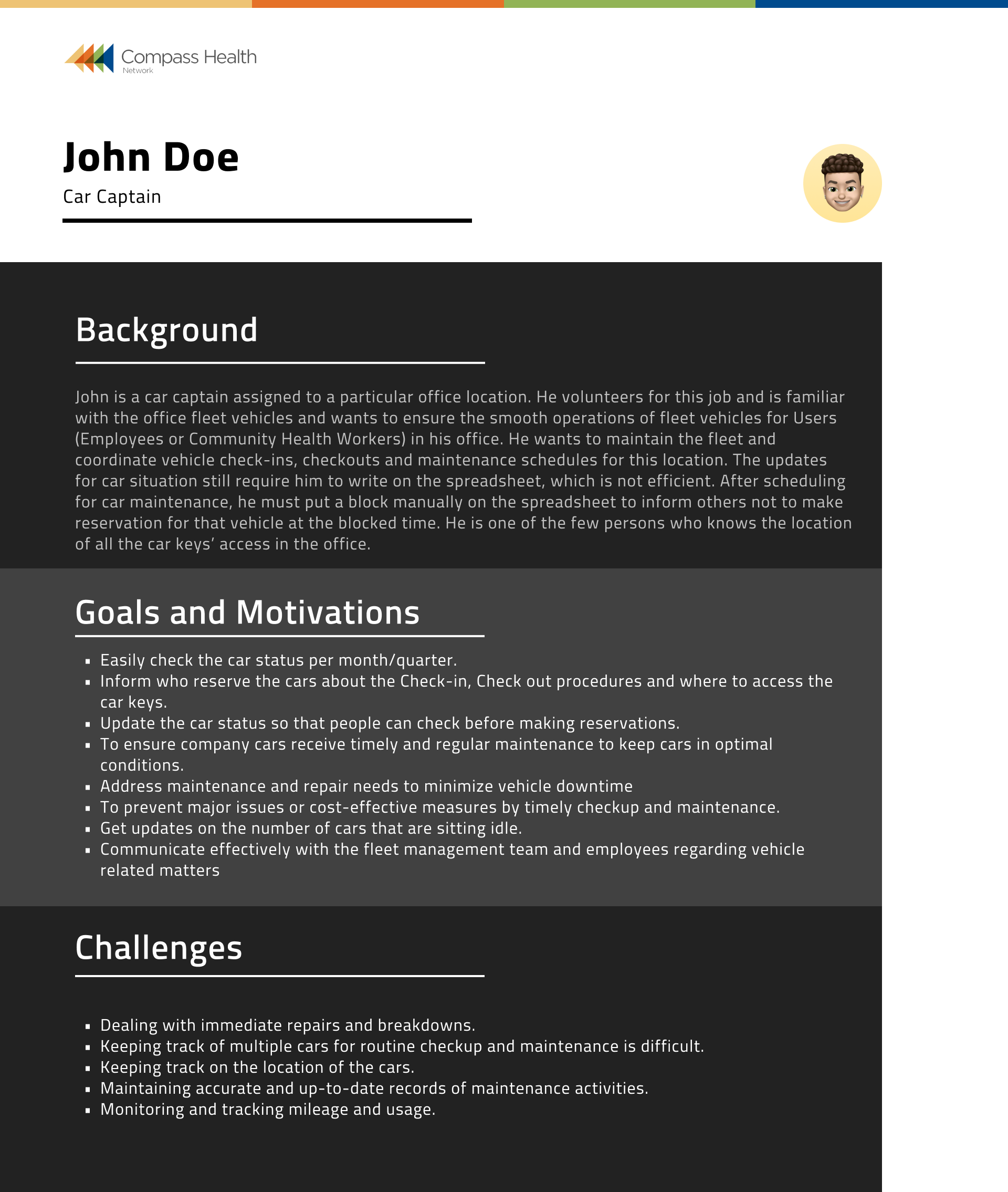 Amanda Cooper - Fleet Manager Persona